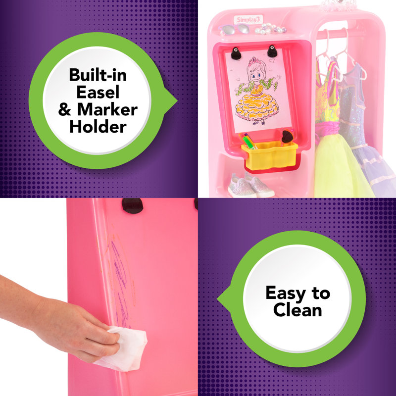 Simplay3 Dress Up & Design Fashion Closet & Reviews Wayfair